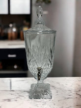 Crystal Glass Beverage Dispenser 102 fl oz